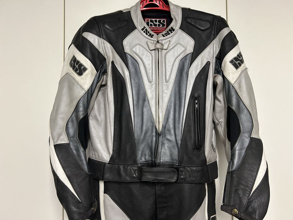 Costum moto piele 2 piese IXS