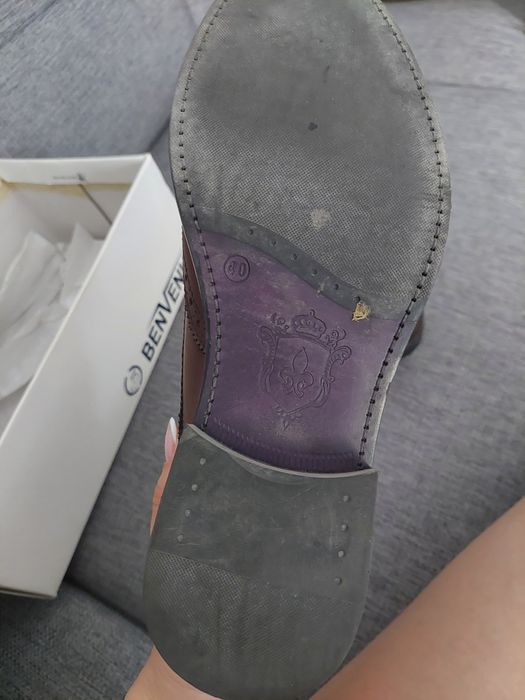 Pantofi din piele eleganți Benvenutti