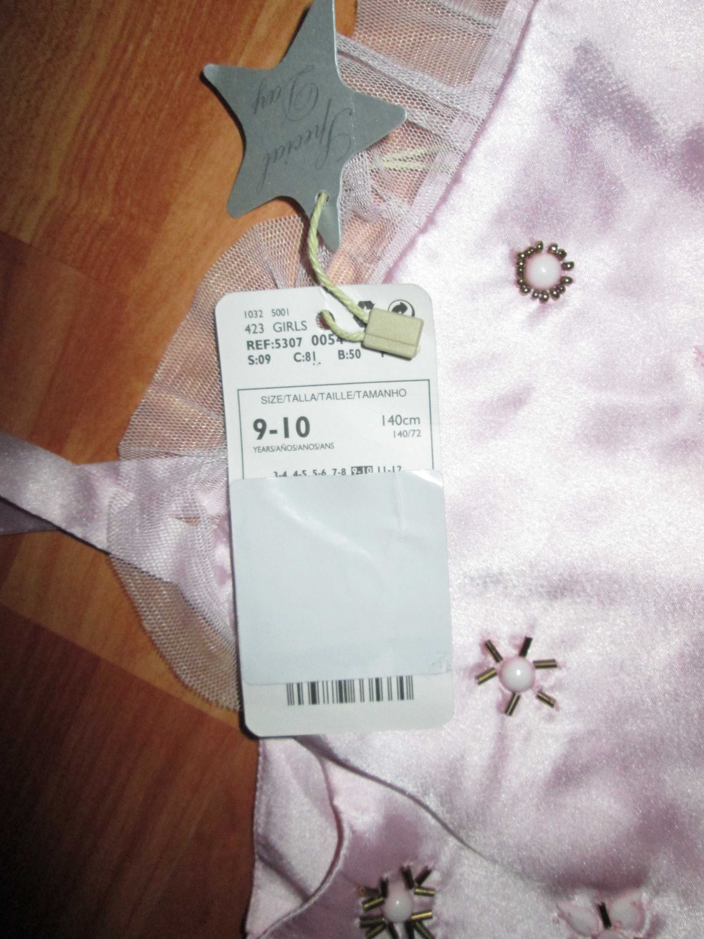 Нова с етикет детска рокля MANGO,9-10год. 140см.