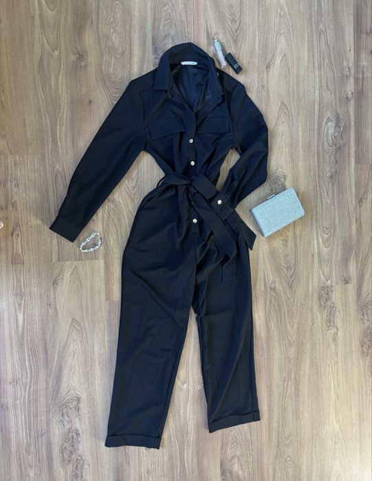 Дамски гащеризон Terranova – черен, размер S/M