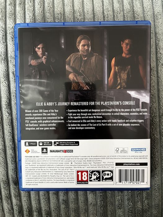 The Last of Us Part 2 Remastered PS5