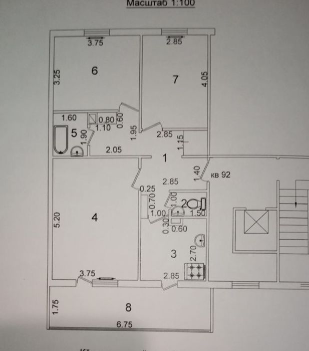 Продаю 3/9/9 на Юнусабаде-3, перекрёсток 5я детская, Хамкорбанк.