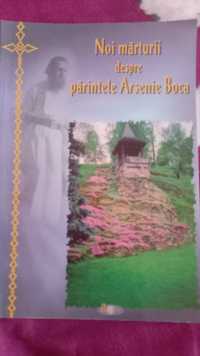 Vand vol."Noi marturii despre parintele Arsenie Boca",carte noua