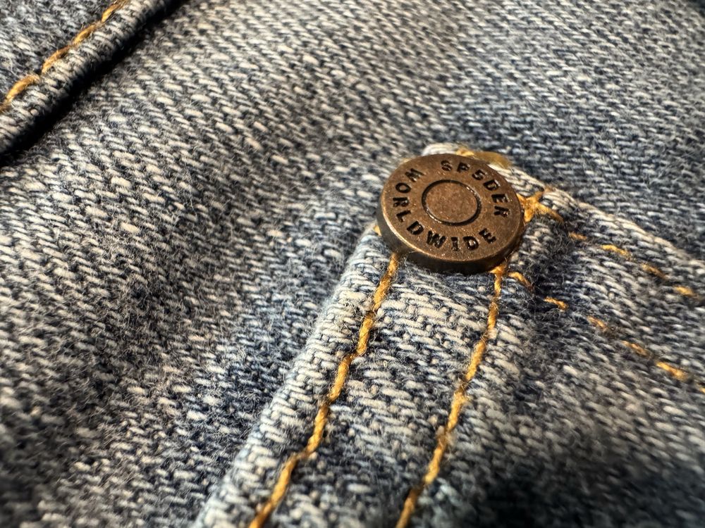 Sp5der White Logo Jorts