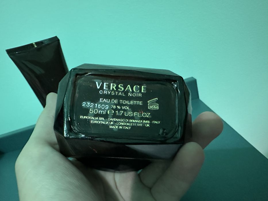 Set versace cristal noir