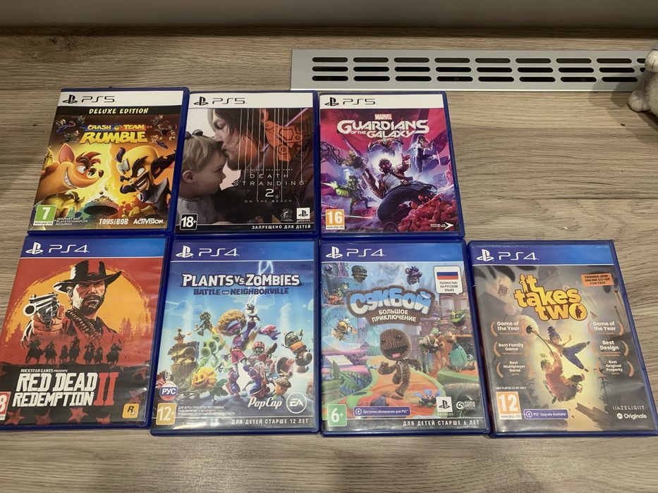 Игры на ps4 и ps5