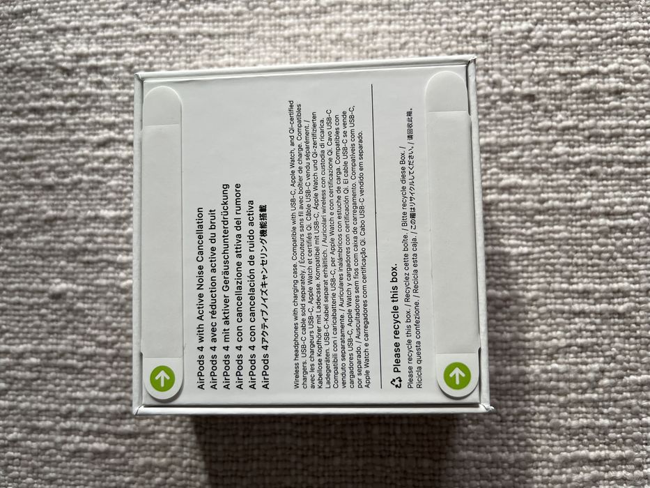 Casti Apple Airpods 4 Noise Cancelling (sigilate)