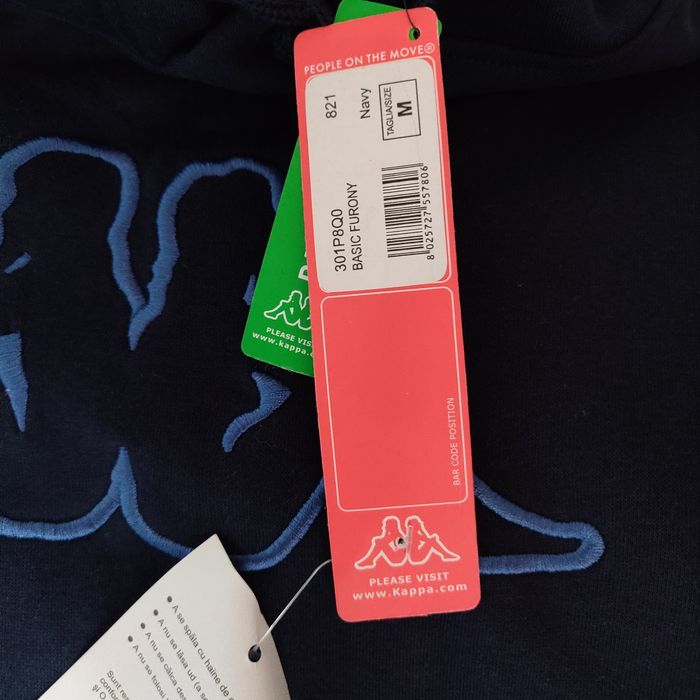 Hanorac kappa nou mărimea m albastru sigilat eticheta