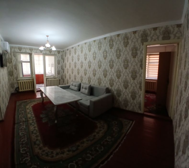 Калининский массивда квартира  ижарага берилади