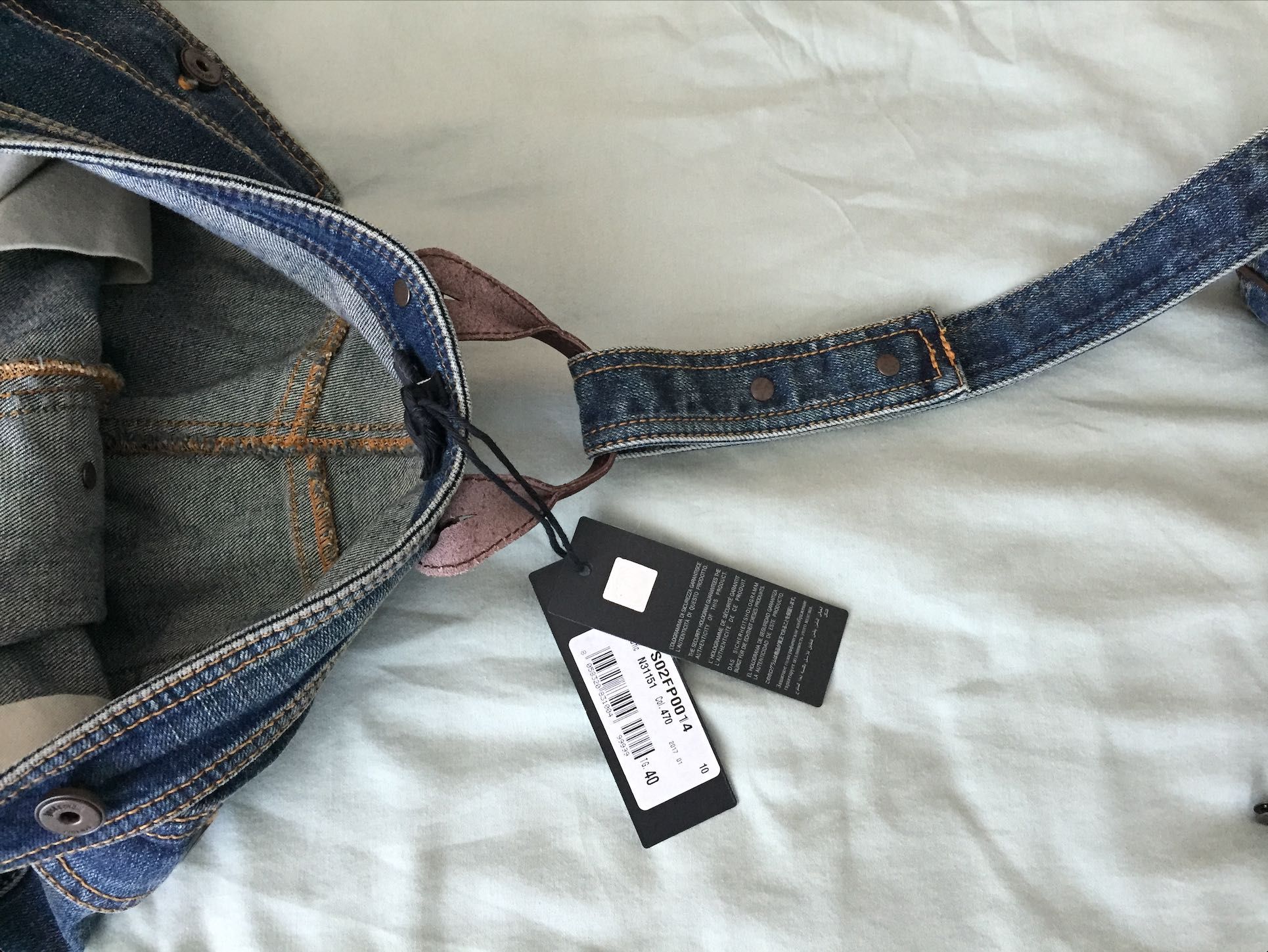 Дънков гащеризон Just Cavalli, XS - S - M - L, нов