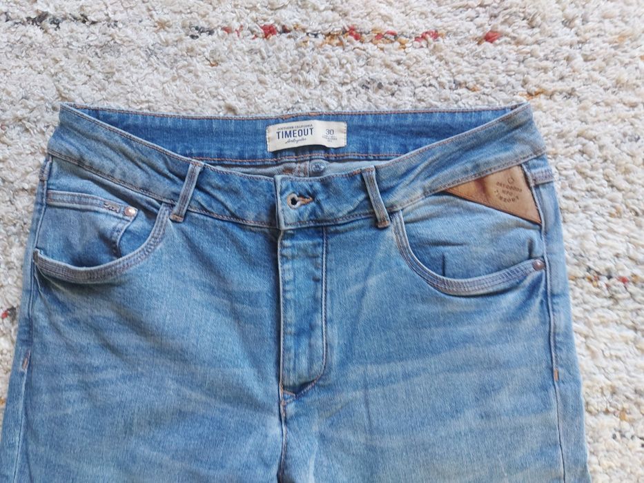 Blugi Timeout albastri, marimea 30 barbati