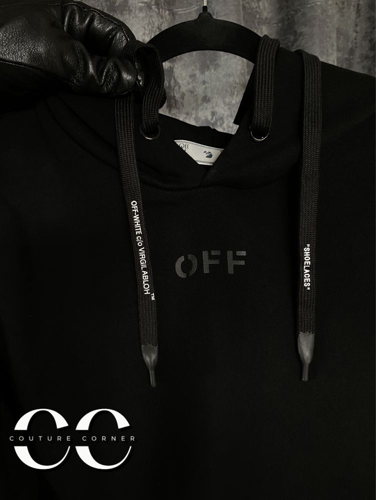 Hanorac OFF-White • Calitate Top •  Rubber Arrow Skate S/S • Cod QR