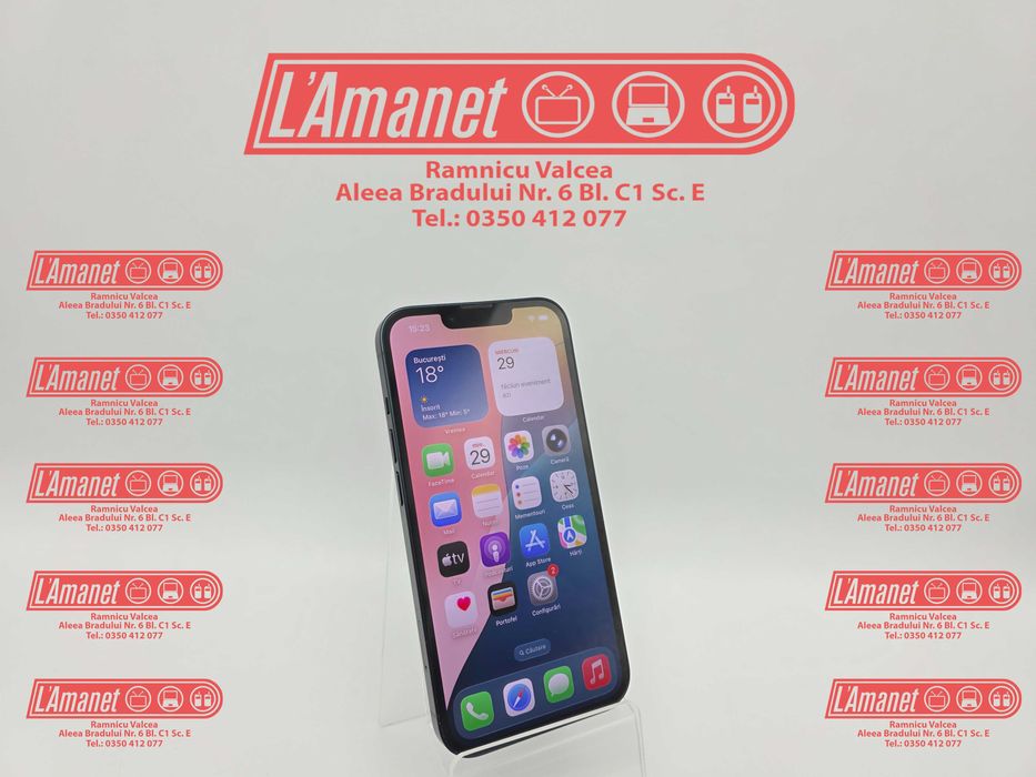 iPhone 13 Black 128GB Neverlocked Stare Buna