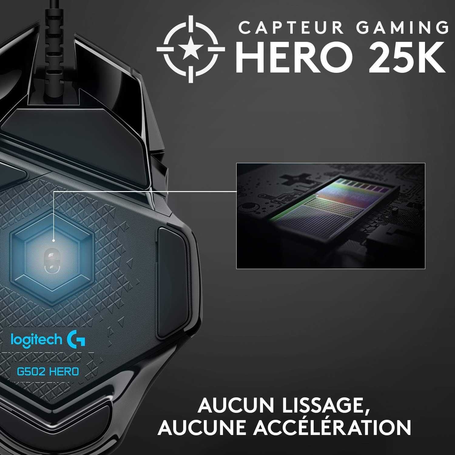 Геймърска Мишка LOGITECH G502 HERO