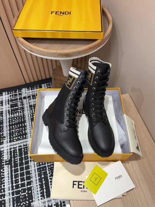 Fendi Rockoko Combat Boots 37 номер