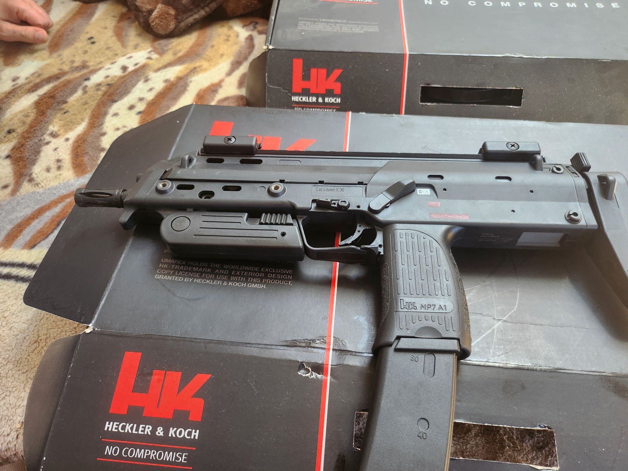 Airsoft heckler Koch mp7 a1 gbb