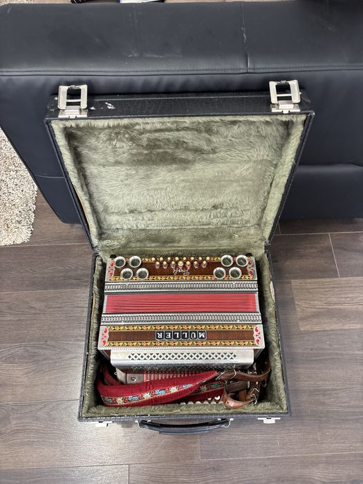 Acordeon Muller Profi diatonic muzica Antonelli