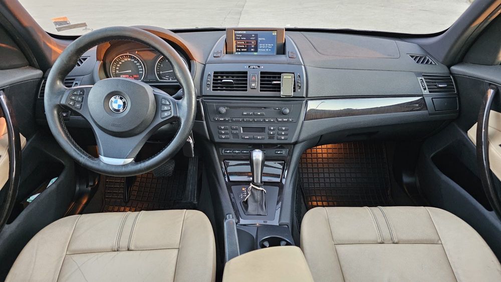 BMW X3 3.0 218d черен джип 4х4