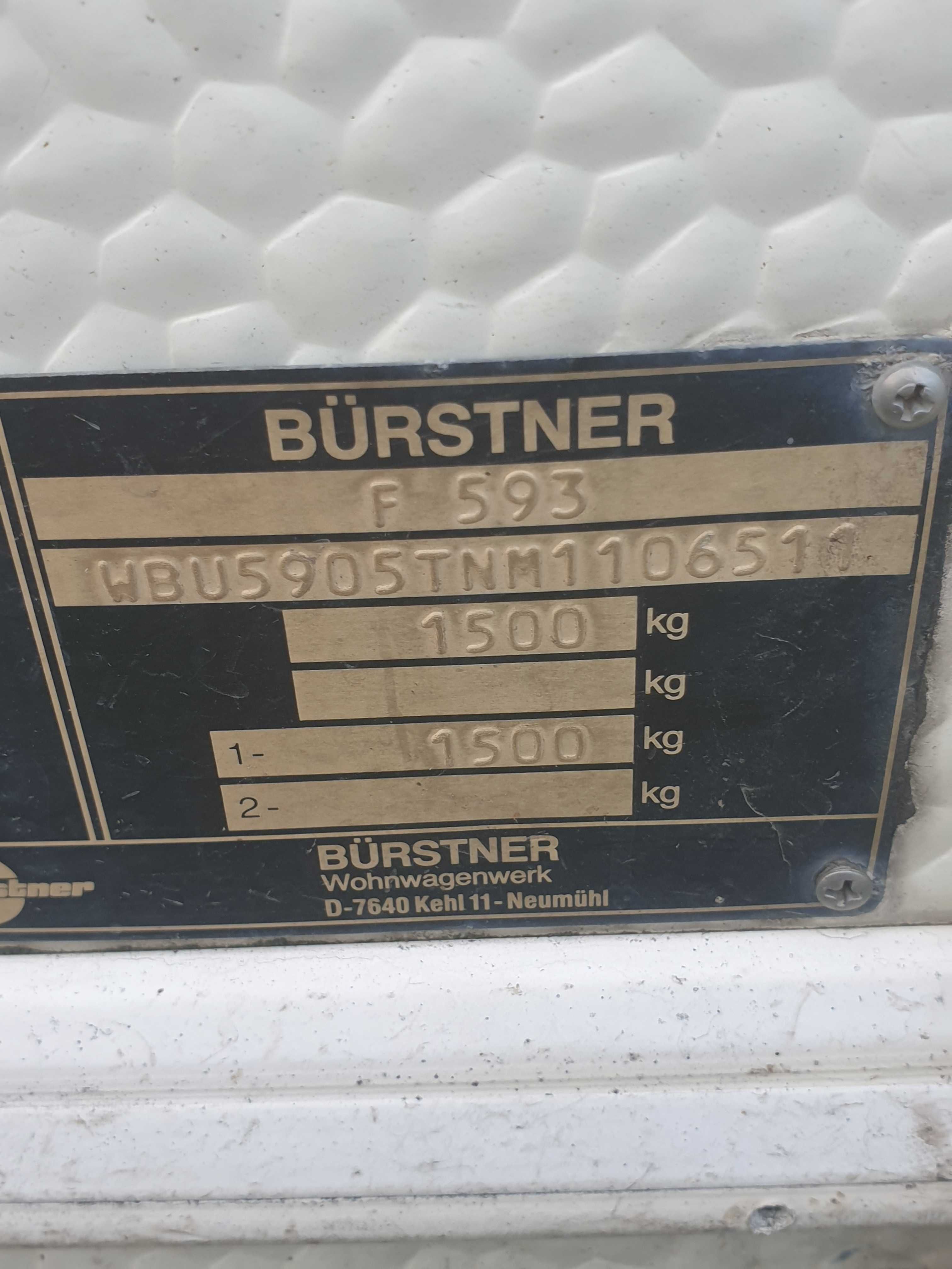 Каравана Bürstner немска 7 метра