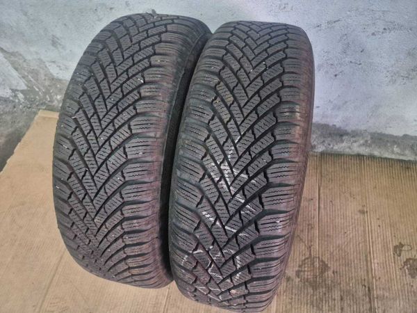 2 Continental R15 185/60/ 
зимни гуми 
DOT3319