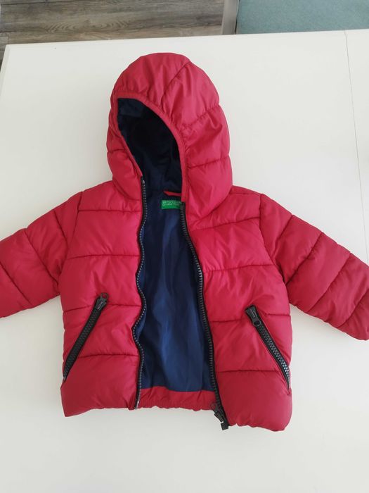 Зимно пухено яке United Colors of Benetton