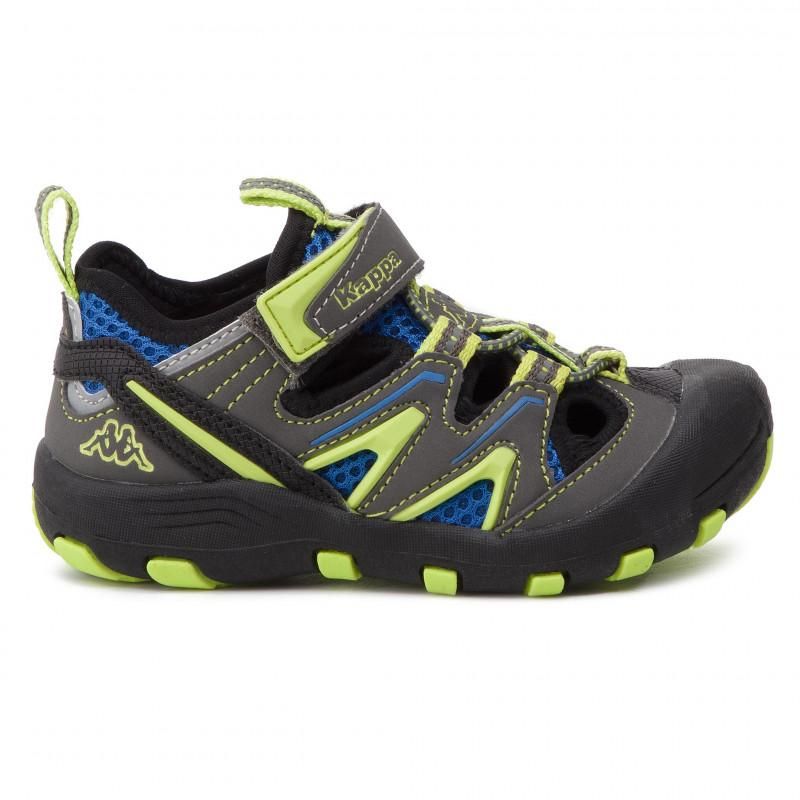 Детски сандали Kappa REMINDER K 260682K GREY/LIME - 30, 31, 32