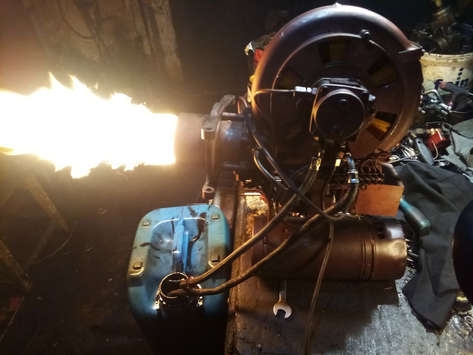 Arzător ulei original fara compresor