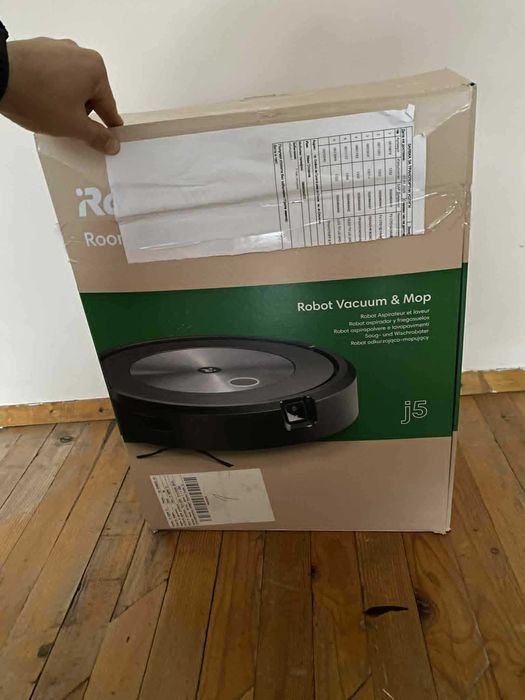 НОВ! Робот прахосмукачка irobot COMBO j5