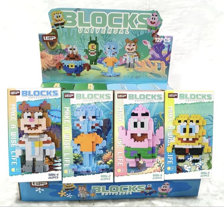 Мини-конструктор Blocks SpongeBob
