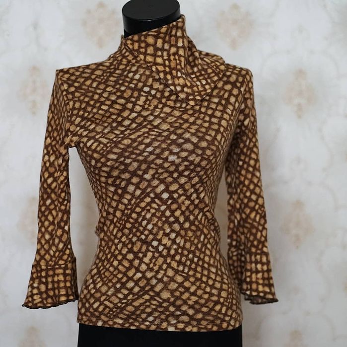 Pulover mulat elegant stil animal print