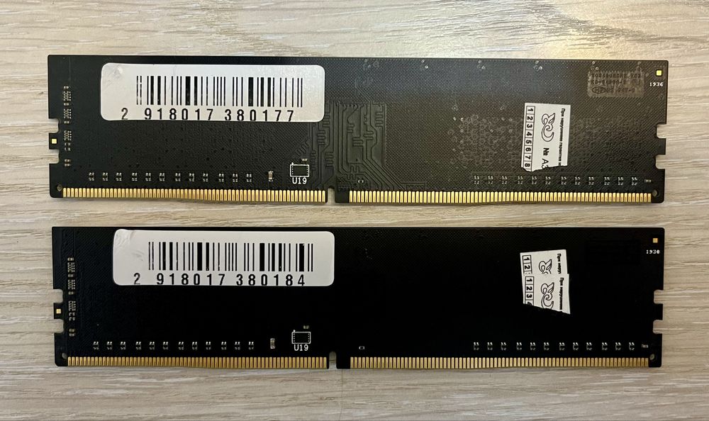 Оперативная память DDR4 8gb (2*4gb)