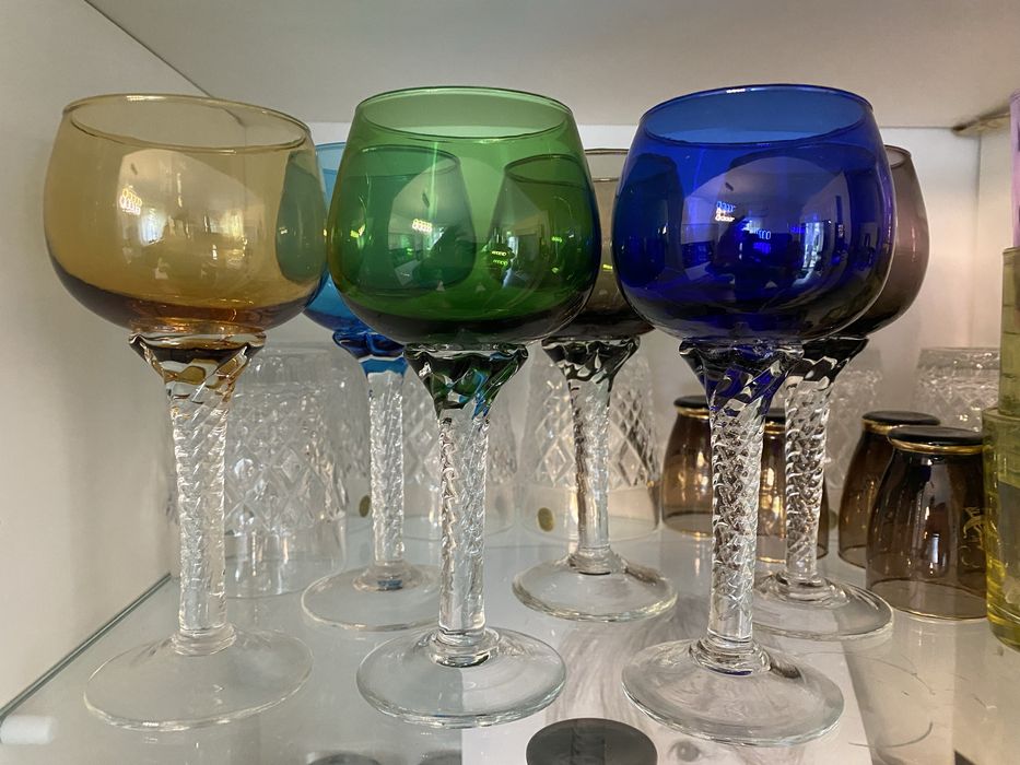 Set pahare sticla murano