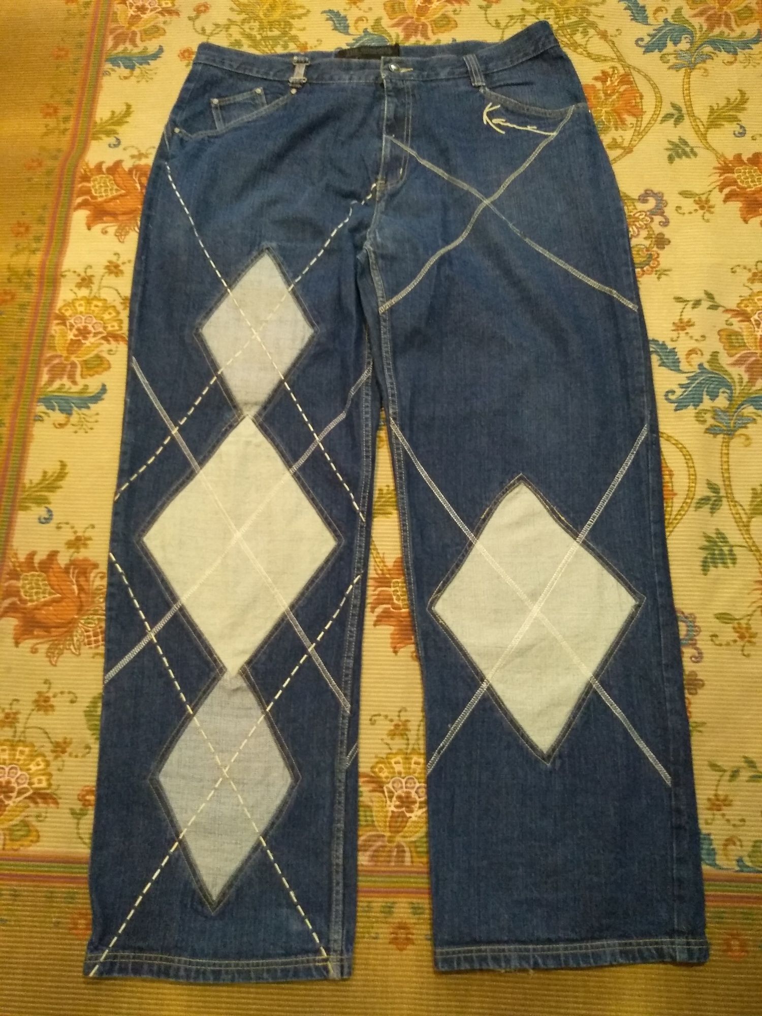 Blugi vintage baggy Jeans  KARL KANI 42 x 34