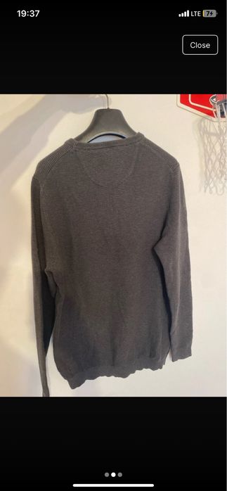Ragman jumper M grey - bluza gri barbati