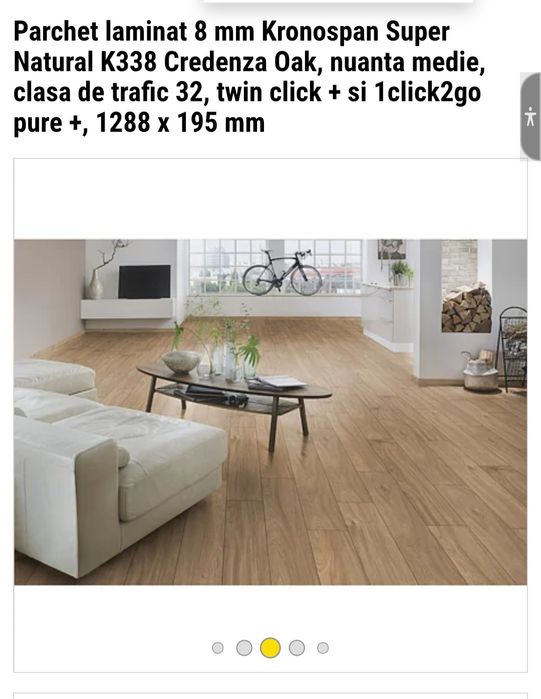 Parchet laminat 8 mm Kronospan Original - Credenza Oak K338