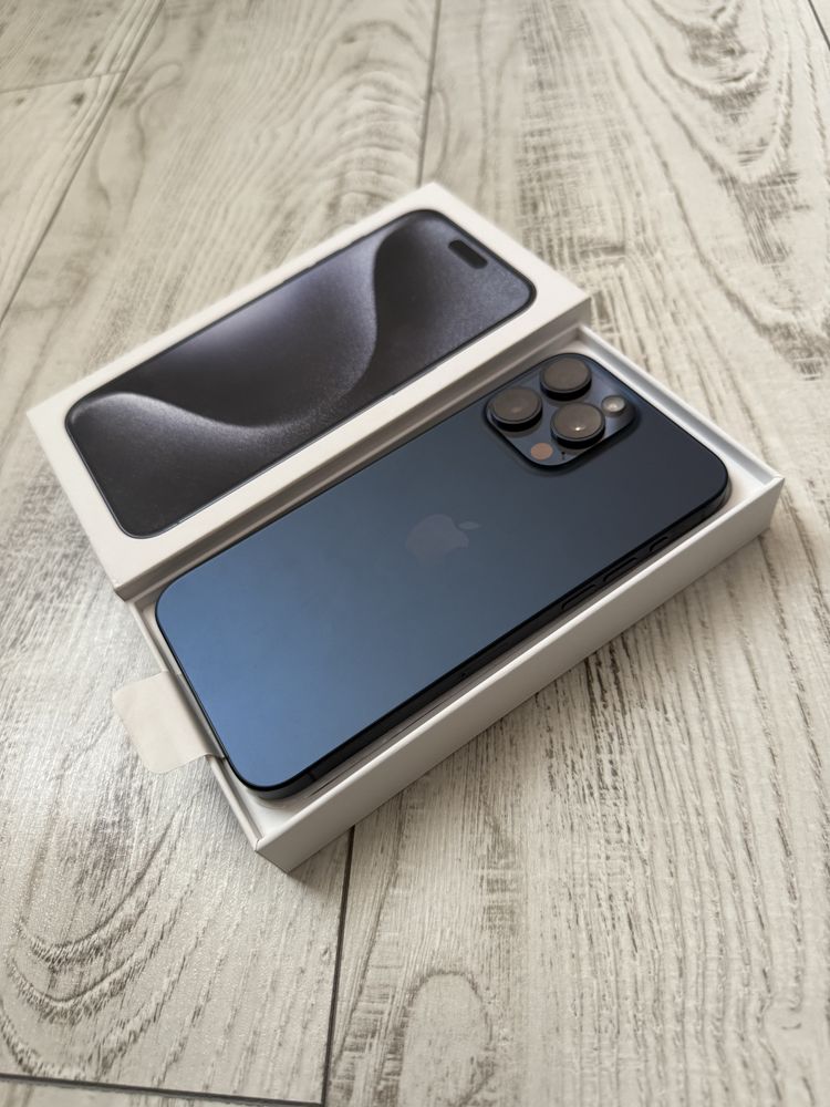98% БАТЕРИЯ КАТО НОВ Iphone 15 Pro Max 256GB 5G