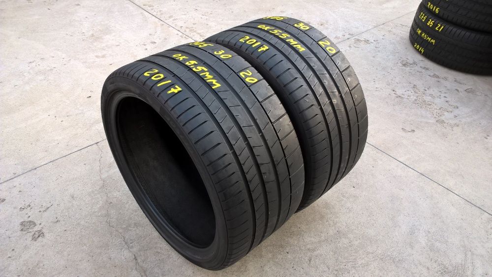 Doua anvelope de vara 305 30 20 pirelli p zero sc profil de 5,5 mm