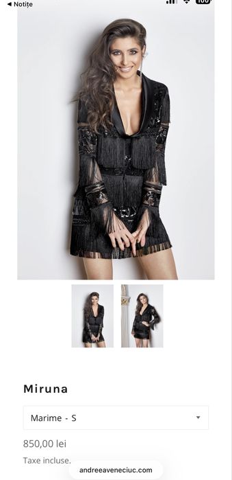 Vand rochie Andreea Veneciuc