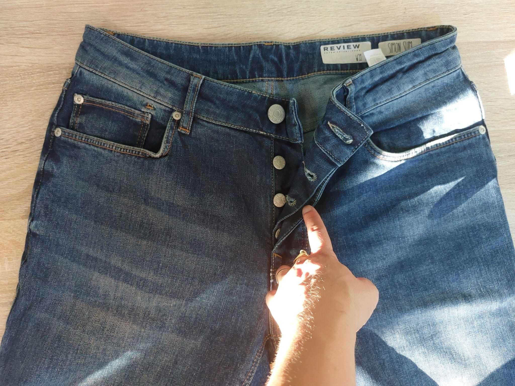 Jeans Review Slim fit marime M sau 32