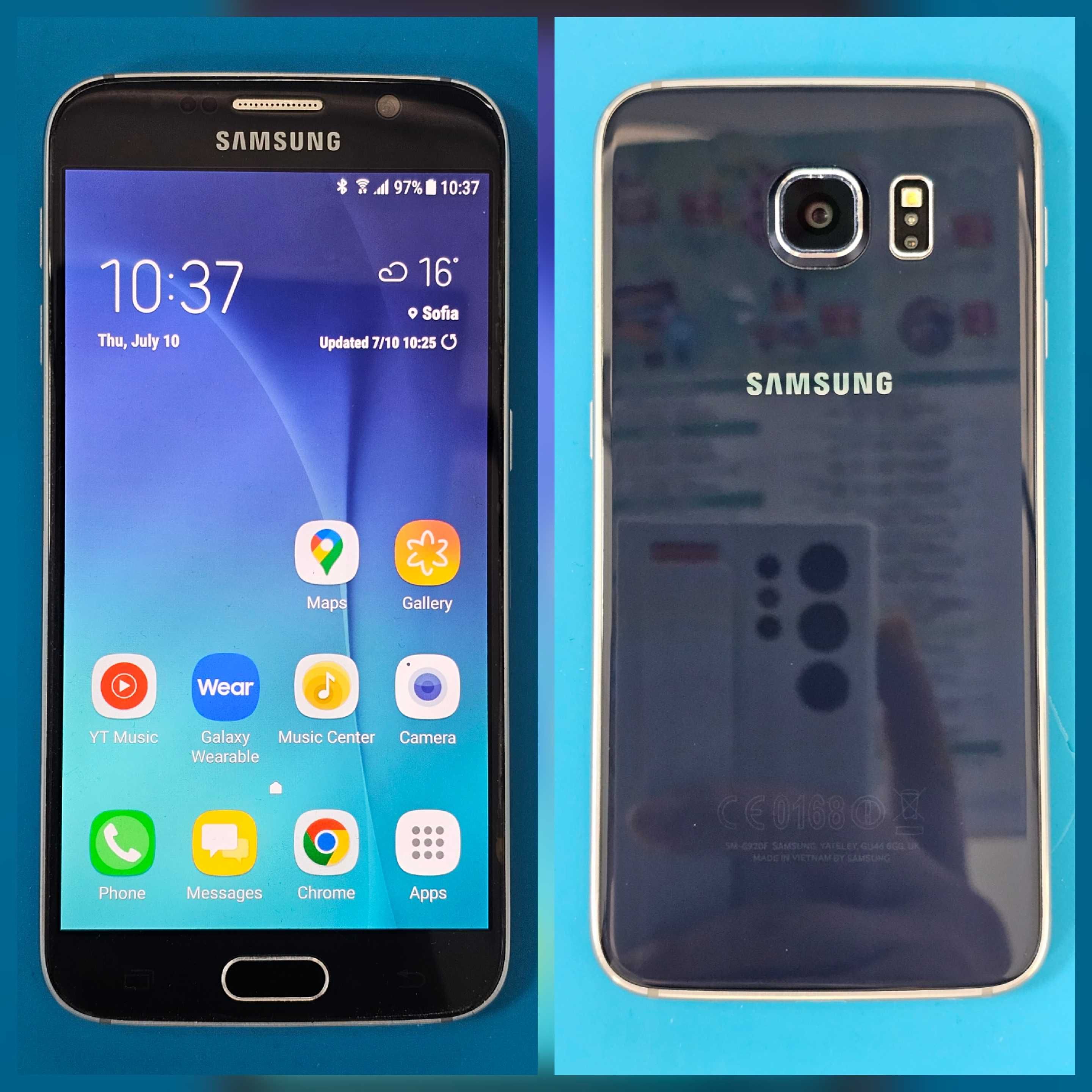 Samsung S6 Black Sapphire