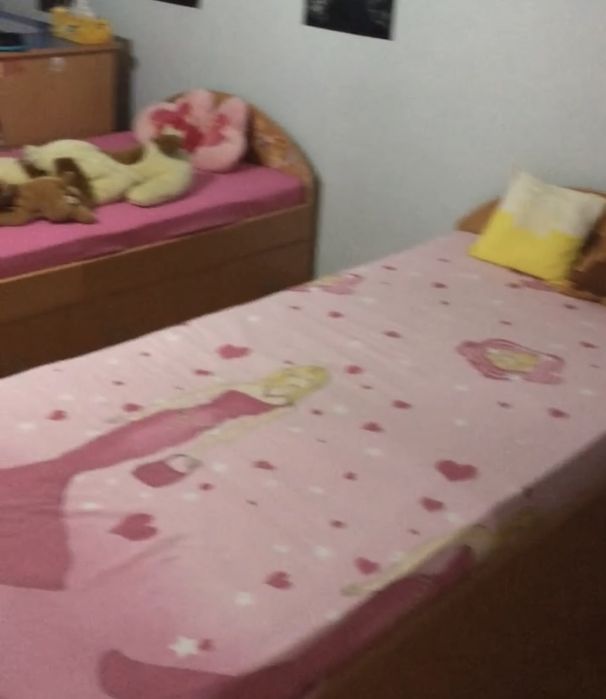 Единични легла с двулицеви матраци Нани / единично легло