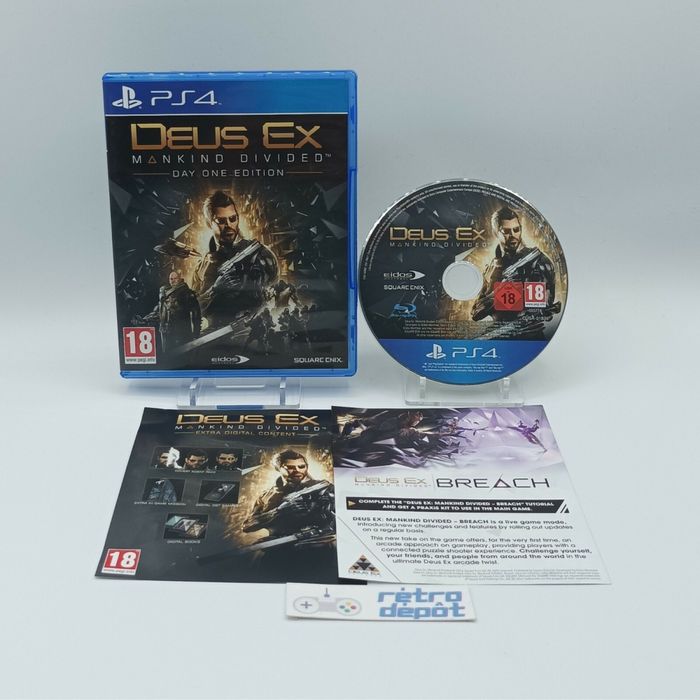 Игра Deus Ex Mankind Divided Day One Edition PlayStation 5 / PS5 / PS4