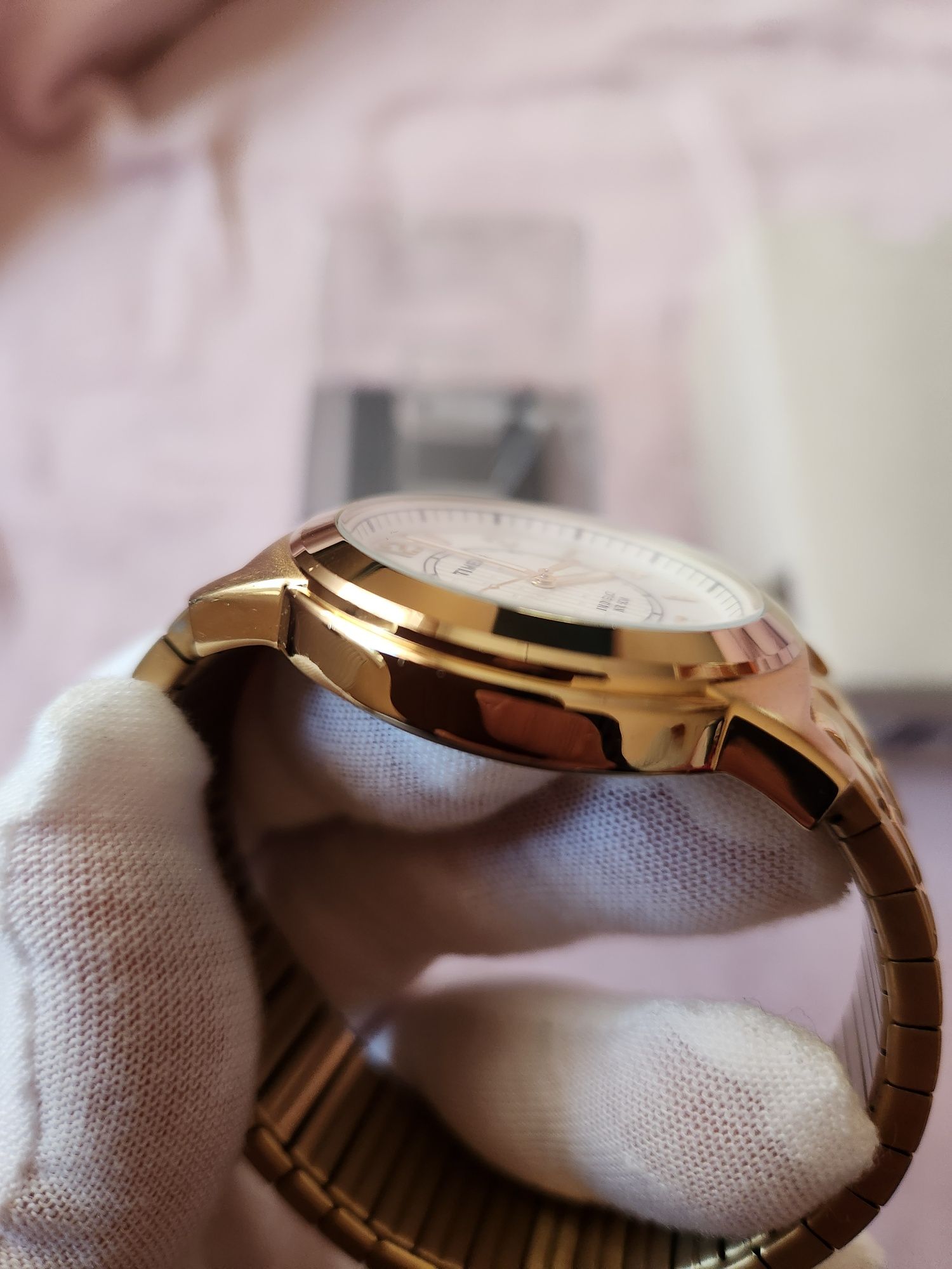 Ceas Timex Bank Street TW2P62000 - Gold - Impecabil