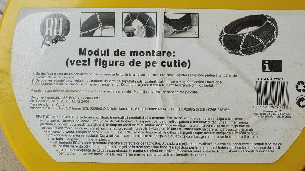 Lanturi antiderapante 165-210