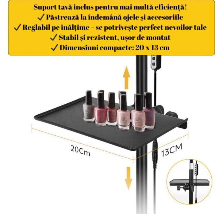 Lampa Gene Semiluna Livrare GRATUITA Profesionala Reglabila