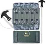 Set cuie cort Baracuda XL 10 bucati