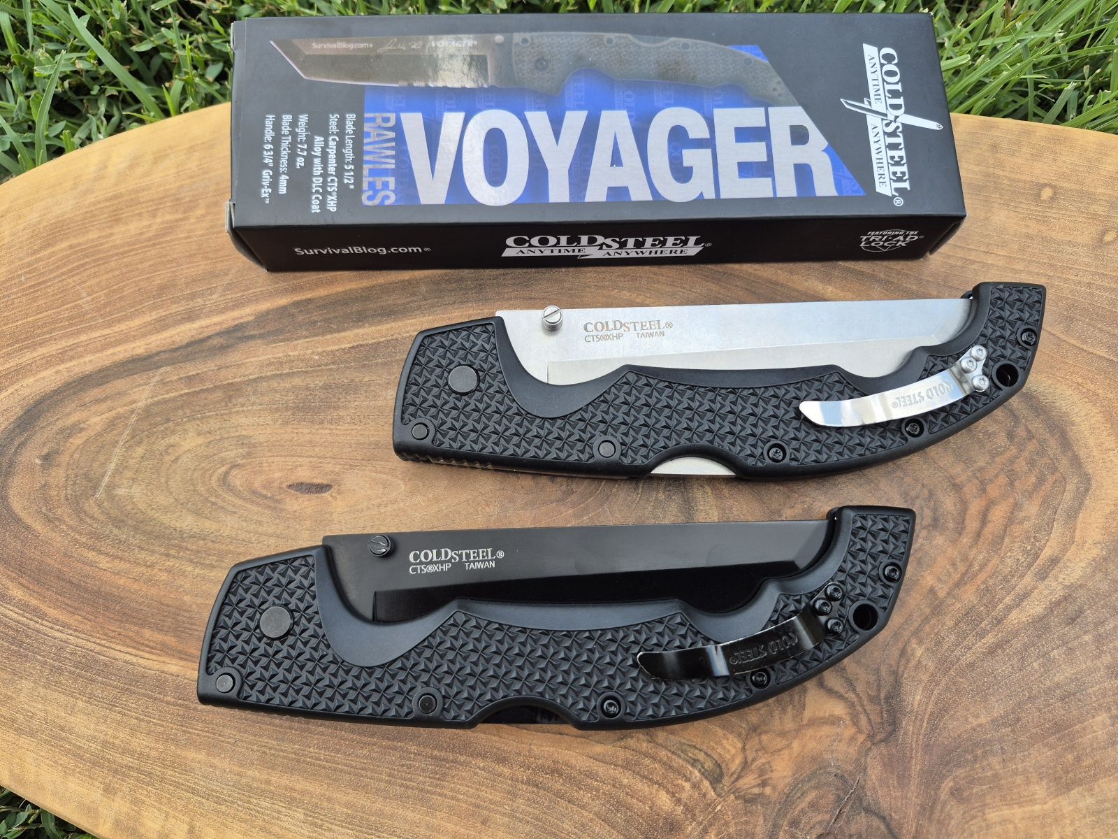 Сгъваем нож Cold Steel Voyager XL Tanto,два модела
