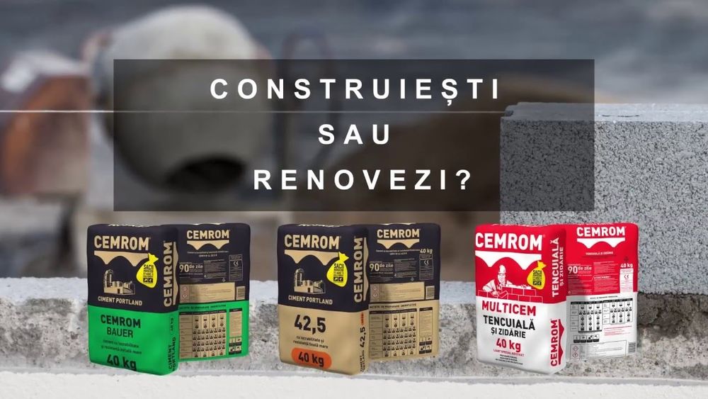 BCA, Ciment, Tencuieli, Gleturi, Adezivi, Gips-carton,