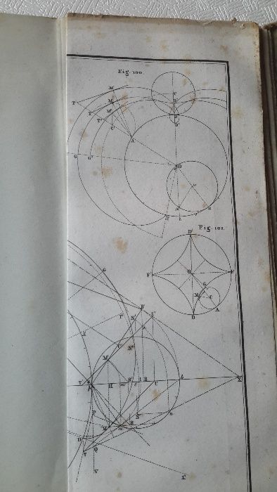 Carte Geometrie descriptivă din 1838,posibil schimb cu ceasuri ,monezi