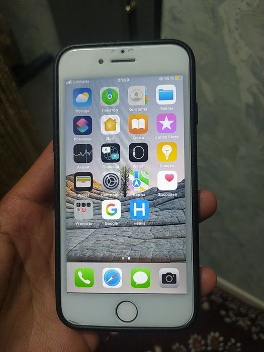 Iphone 7 red 128gb ideal holatda aybi yoq